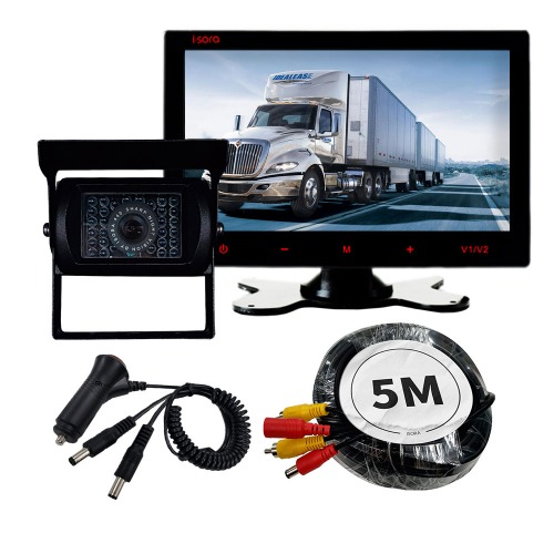 시모스-블랙 32만화소 카메라 + 모니터(7인치) 풀세트
